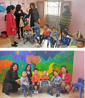 当阳残联来机构调研看望在训听障儿童